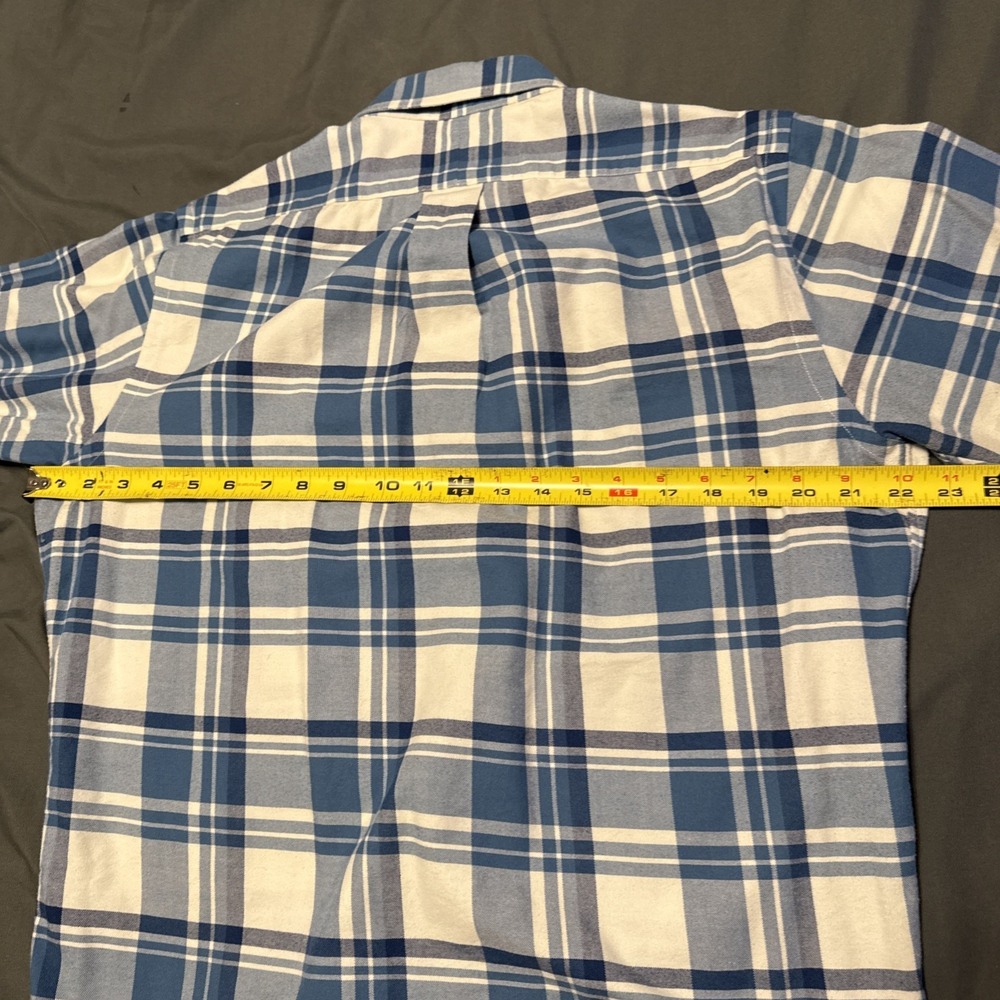 Ralph Lauren Shirt Men S Small Classic Fit Plaid Flannel Long Sleeve Button Down - Picture 3 of 8
